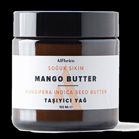 Alfheim Mango Butter/ Mango Yağı/ Aromaterapi/ Taşıyıcı Yağ/ 100 Ml